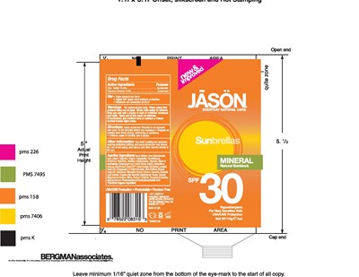 image of tube label - Sunbrellas Mineral Sunblock SPF 30